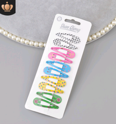 Clip para Cabello Infantil con Diseños Estrellas y Amor - 5 cm - Image 9