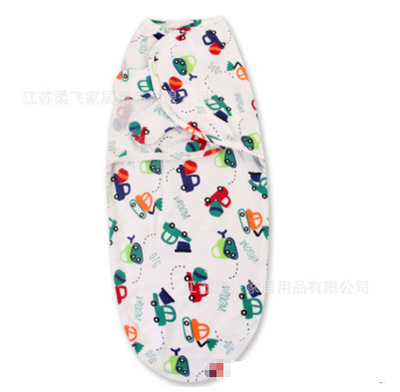 Saco de Dormir para Bebé de Algodón con Diseño Cartoon - Protección Antisobresaltos - Image 3
