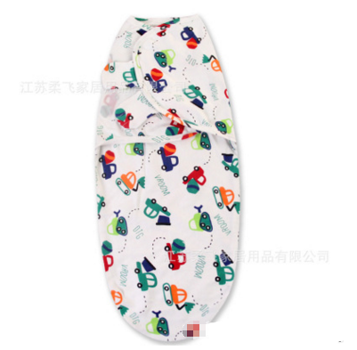 Saco de Dormir para Bebé de Algodón con Diseño Cartoon - Protección Antisobresaltos - Image 3