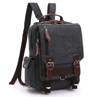 Mochila de Viaje Canvas Resistente para Aventuras al Aire Libre - Image 4