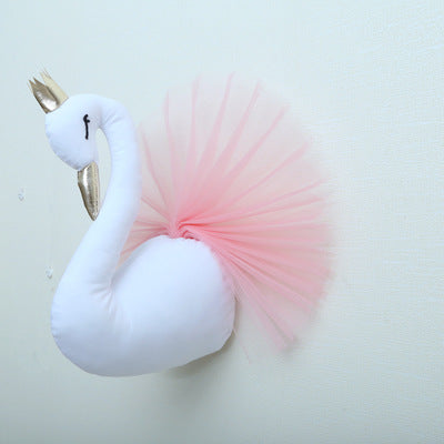 Cabeza de Cisne Decorativa con Corona - Adorno de Pared - Image 2