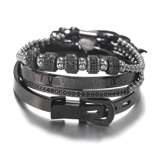 Pulsera Punk con Circonitas Micro Incrustadas - Image 17