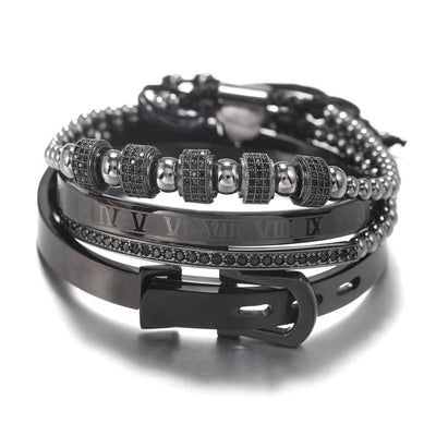 Pulsera Punk con Circonitas Micro Incrustadas - Image 17
