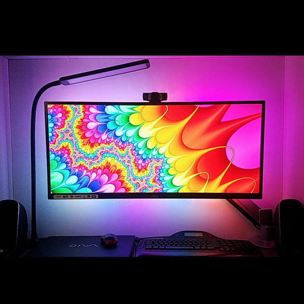 Luz Ambiental RGB para Streamers - Iluminación Sincronizada