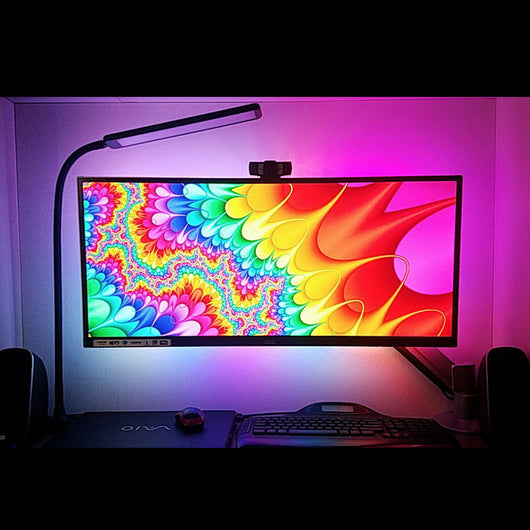 Luz Ambiental RGB para Streamers - Iluminación Sincronizada