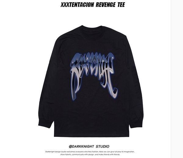 Sudadera Hip Hop XXXTENTACION Estampado 3D - Hoodie Personalizado Revenge