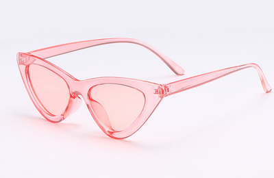 Gafas de Sol Estilo Ojo de Gato Triangular - Diseño Europeo para Parejas - Image 14