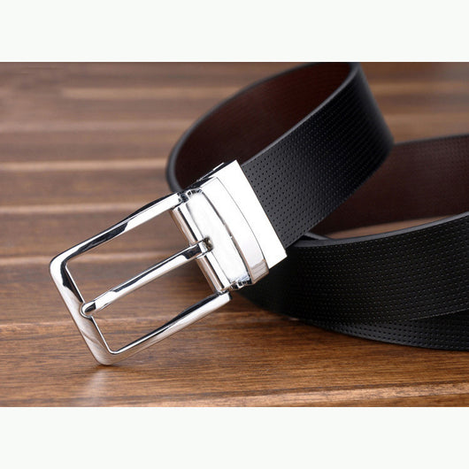 Cinturón Retro para Hombre con Hebilla Giratoria Ajustable - Image 8