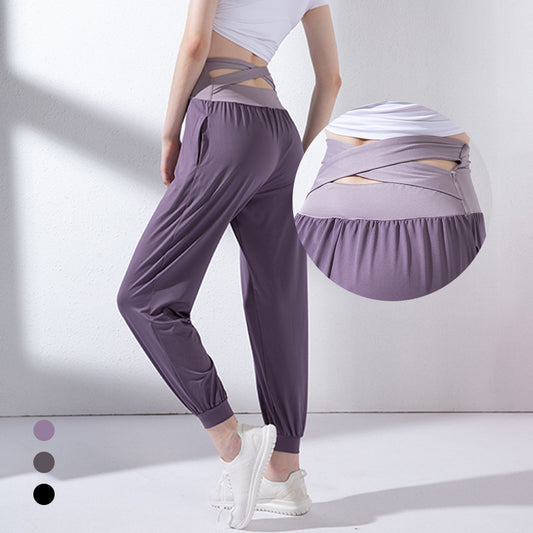 Pantalones Yoga Cintura Alta Efecto Melocotón Levantacaderas