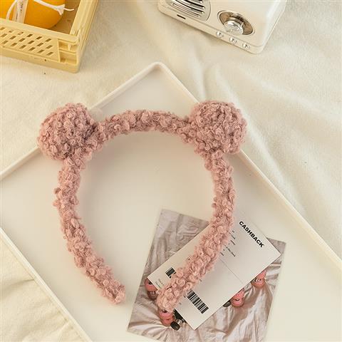 Diadema Coreana de Peluches con Bolas de Pelo - Accesorio Cute Viral - Image 19