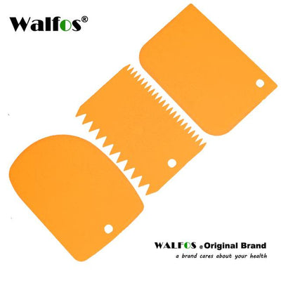 Set de 3 Espátulas de Plástico para Masa, Glaseado y Fondant - Image 6