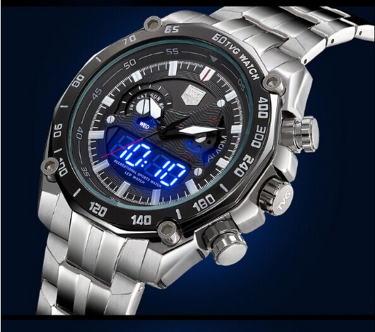 Reloj LED Luminoso para Hombre - Image 3