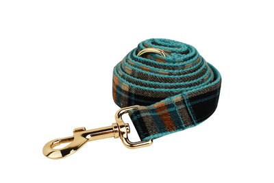 Collar Retro Verde para Mascotas con Correa de Tracción y Moño Adorable - Image 19