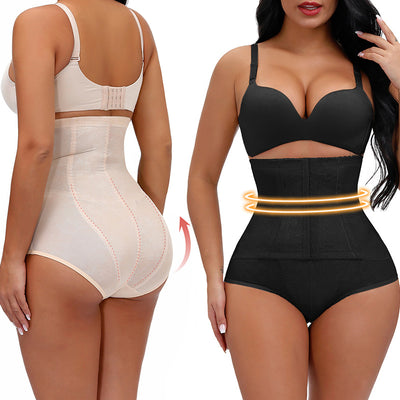 Pantalón Talle Alto Abotonado para Tallas Grandes Control de Abdomen - Image 2