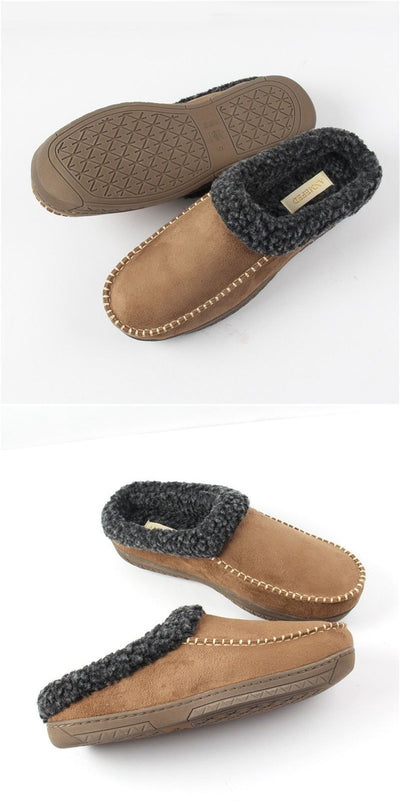 Pantuflas de Algodón para Hombre - Uso Exterior e Interior Invierno - Image 11