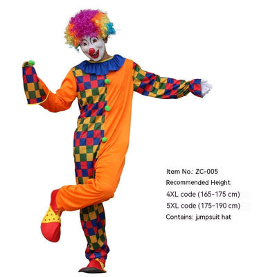 Disfraz de Payaso para Adultos y Niños - Traje Completo para Escenario - Image 7