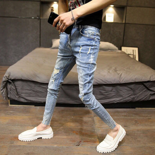 Jeans Slim Fit de Moda para Hombre - Corte 9/10 - Image 2