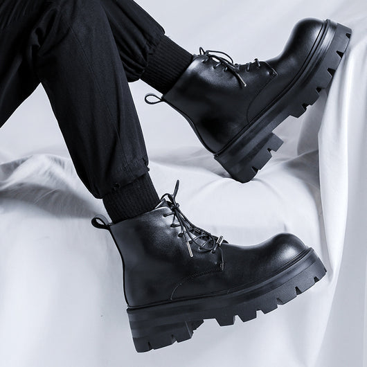 Botas de Trabajo Negras para Motocicleta - Image 3