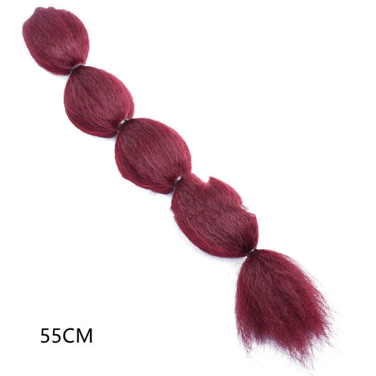 Cola de Caballo Larga Efecto Burbuja - Peluca Voluminosa para Mujer - Image 32