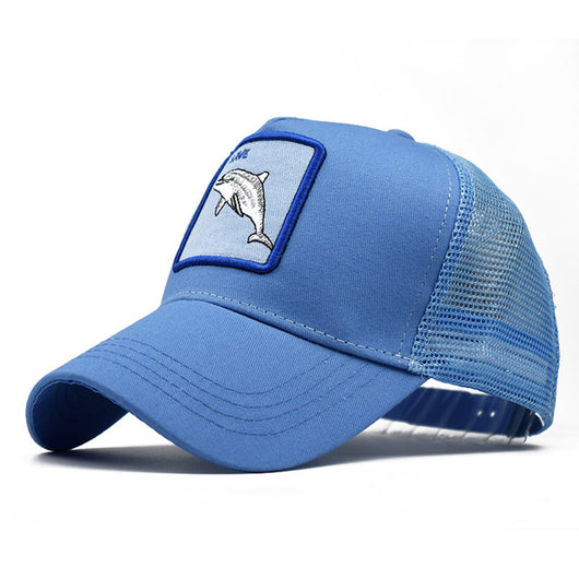 Gorra de Béisbol con Bordado de Animales y Red Trasera - Image 58
