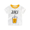 Camiseta Infantil de Verano para Niño - Manga Corta Básica
