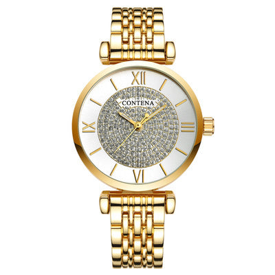 Reloj de Pulsera Elegante con Diamantes y Cierre Pequeño - Image 10
