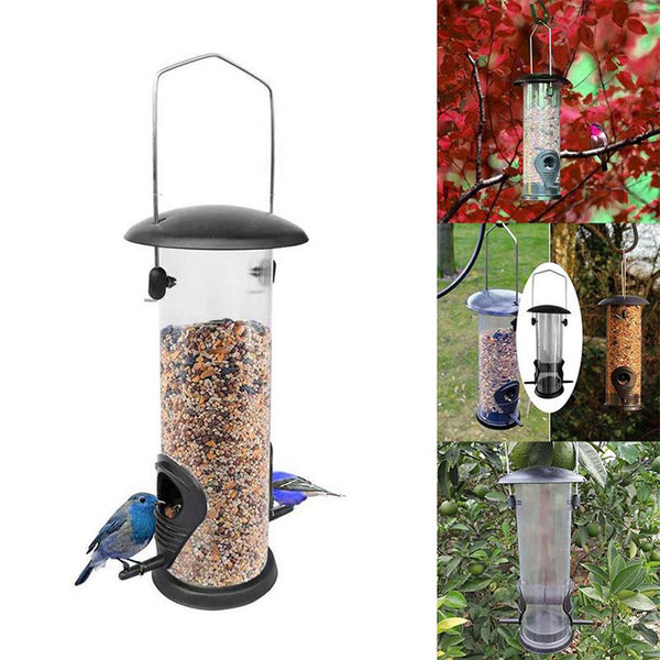Comedero Automático Portátil para Aves y Loros