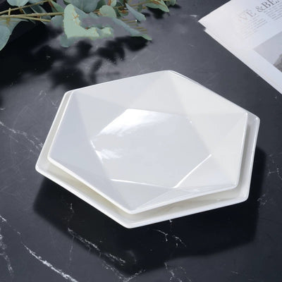 Platos Blancos Comerciales de Cerámica para el Hogar - Image 3