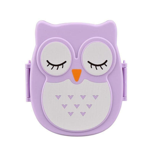 Lonchera Infantil Diseño Búho Segura para Microondas - Image 3