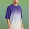 Playera Tie-Dye Personalizada Degradado Oversize Marca Tide