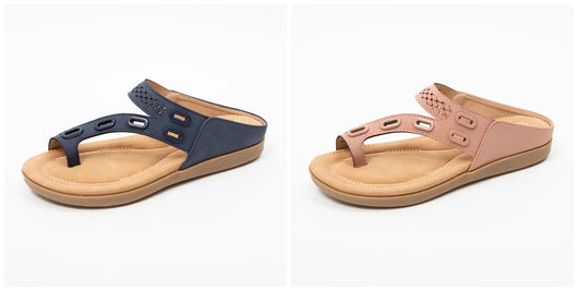 Zapatos Casuales Planos para Mujer con Costura de Cuero y Metal - Image 12