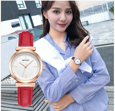 Reloj para Niña Estilo Retro Coreano con Escala de Tendencias, Resistente al Agua y Movimiento de Cuarzo - Image 13