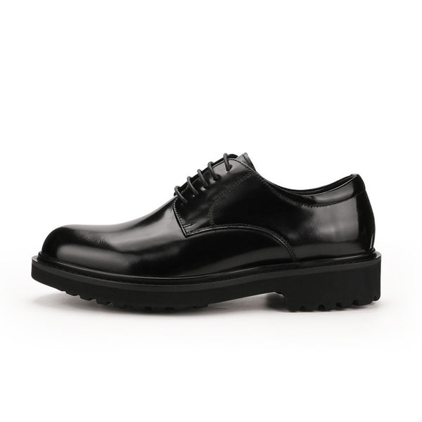 Zapatos de Cuero Elevadores para Hombre - Estilo Business Casual Versátil