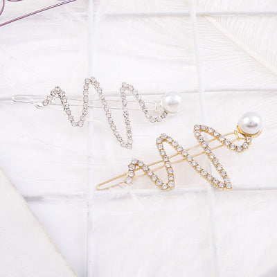 Pinza para Cabello con Palabras y Perlas - Accesorio para Flequillo - Image 7