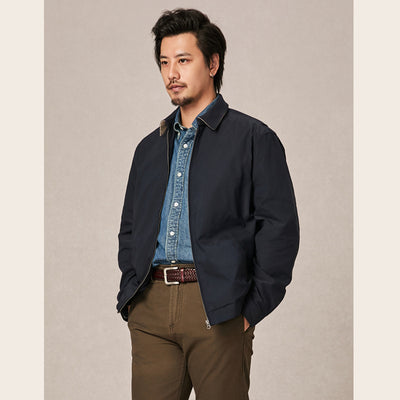 Chaqueta Deportiva con Cuello de Contraste - Estilo Primavera Clásico - Image 3