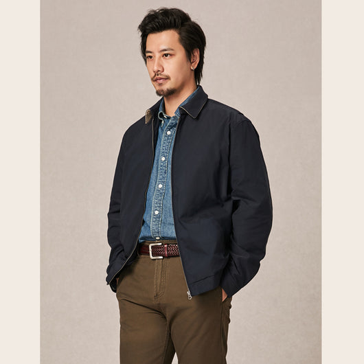 Chaqueta Deportiva con Cuello de Contraste - Estilo Primavera Clásico - Image 3