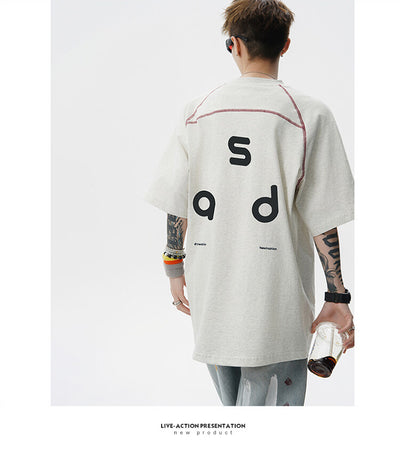 Playera de Algodón con Estampado de Letras - Image 15