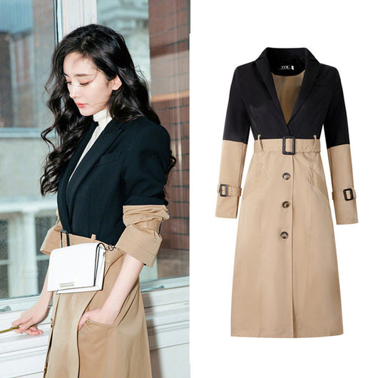 Chaqueta Cortavientos Ligera Midi para Mujer