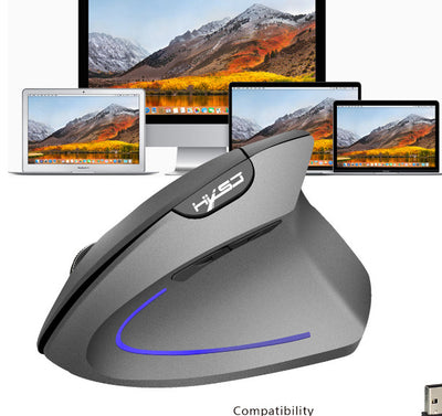 Ratón Ergonómico Vertical Inalámbrico Gamer con Carga USB - Image 4