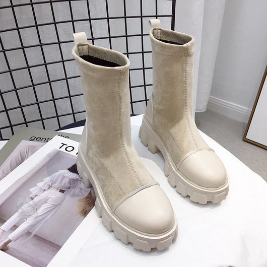 Botines de Moda con Tacón Grueso y Suela Reforzada - Image 6