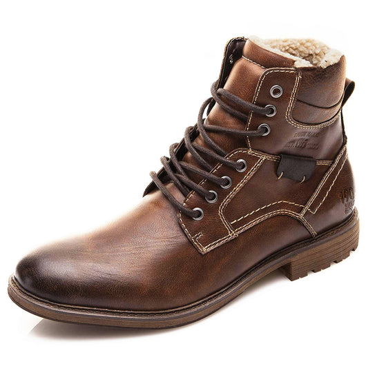 Botas de Nieve Retro con Cordones - Image 7