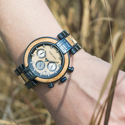Reloj de Negocios BOBOBIRD con Esfera Luminosa para Hombre - Image 13