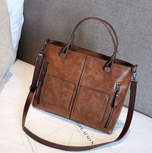 Bolso de Hombro Vintage PU Casual para Mujer - Image 6