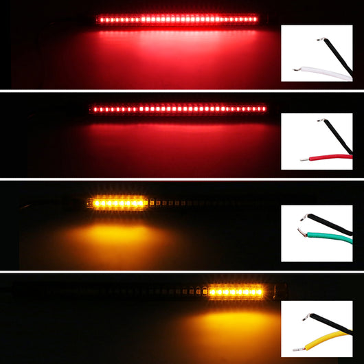 Tira LED Flexible Universal para Moto: Luz de Freno, Direccionales y Placa - Image 4