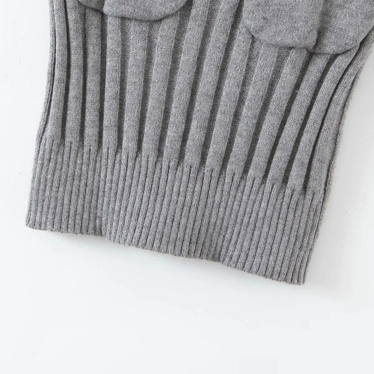 Conjunto de Dos Piezas Tejido para Mujer - Estilo Europeo - Image 14
