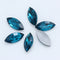 Azul Com Furo 3 X 6 Mm, 30 Peças