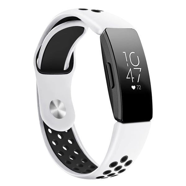 Correa de Silicona Bicolor para Fitbit Inspire y Inspire HR - Pulsera de Reemplazo