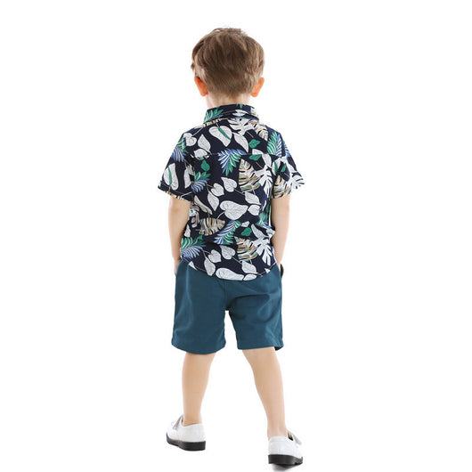 Conjunto de Dos Piezas: Playera Infantil Estampada de Manga Corta - Image 2