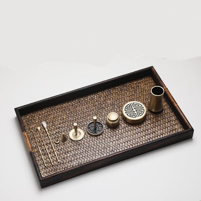 Set Completo de Quemador de Incienso Agarwood con Herramientas de Cobre y Caja de Regalo - Image 3
