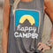 Regata Feminina Happy Camper - Estampa Casual